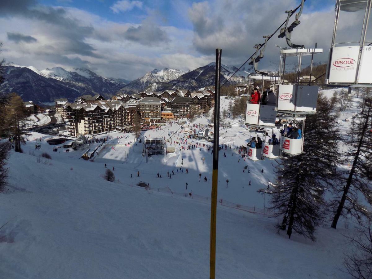 Appart 4 P Pied Des Pistes Risoul 1850 外观 照片